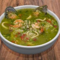 Seafood Aguadito · 