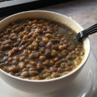 Vegan Lentil Soup · House made delicious vegan lentil soup.