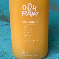 Standing O · Pineapple, Orange, Lemon, Ginger, Garlic, Honey, Cayenne Pepper