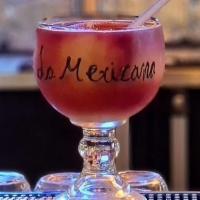 Sangrita · 50% frozen margarita 50% red sangria this this cocktail will blow your mind. Hand crafted, f...