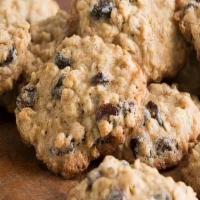 Dad'S Oatmeal Raisin · **Contains traces of almonds. Oatmeal Raisin Cookie. Oatmeal raisin cookie. Classic for gene...