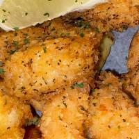 Fried Jumbo Shrimp · 10pc. Buttermilk battered and Deep fried to perfection