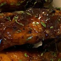 10Pc Wings · Marinated wings fried and tossed in choice of sauce
Honey Hot
Honey BBQ
Buffalo Hott or Mild...