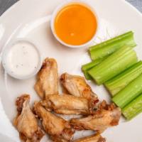 Wings With Celery (10) · 10 pieces.