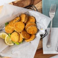 Fried Pickle Chips · A southern phenomenon.
