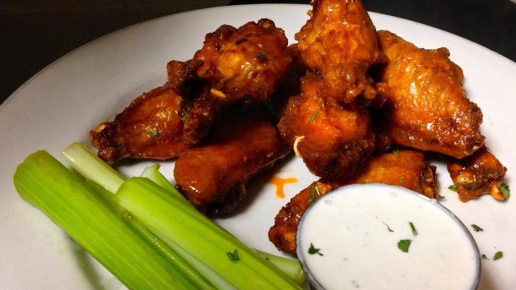 Buffalo Wings · Local. Celery and bleu cheese or ranch dressing.