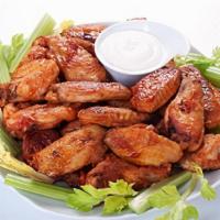 Wings Only · Includes Ranch Or Bleu Cheese And Celery