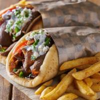 Gyro Combo · Includes Fries and Drink