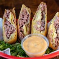 Corned Beef Eggrolls · Each Order Comes with 2 Eggrolls, Served with Russian Dressing