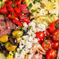 Antipasto Salad · Lettuce, tomato, onion salami, ham and provolone.