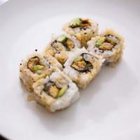 Rock & Roll · Fresh water eel and avocado. Fresh seafood rolled in sushi rice and seaweed topped with sesa...