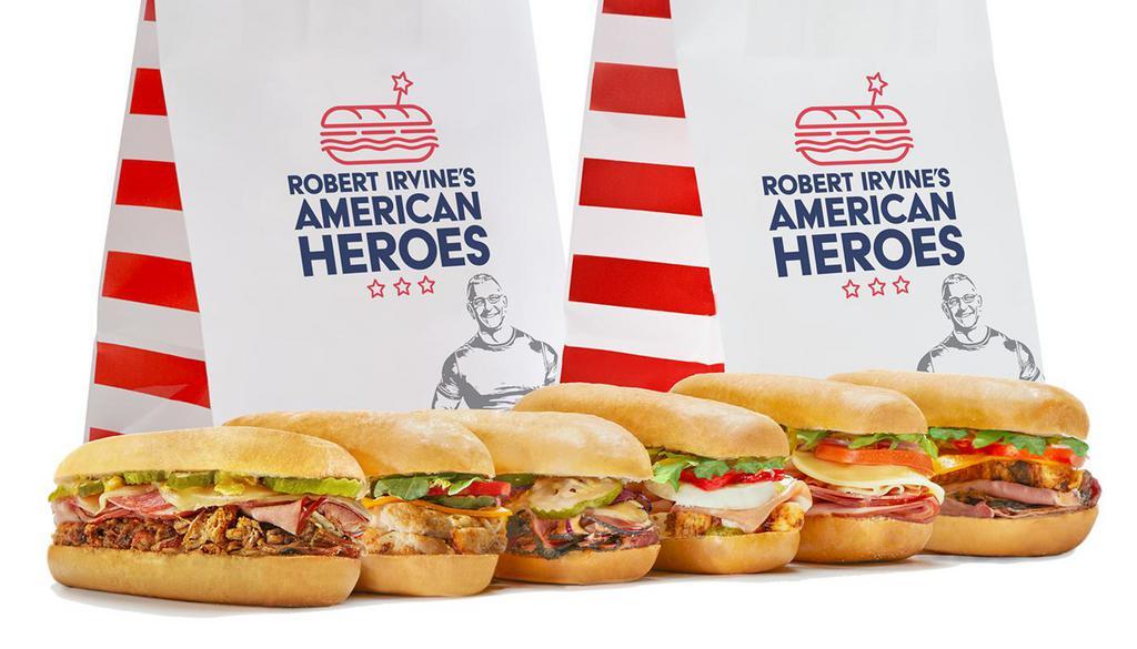 Robert Irvine's American Heroes · American · Sandwiches
