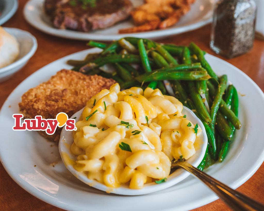 Luby's · Soup · Chicken · Salad · Desserts · Takeout
