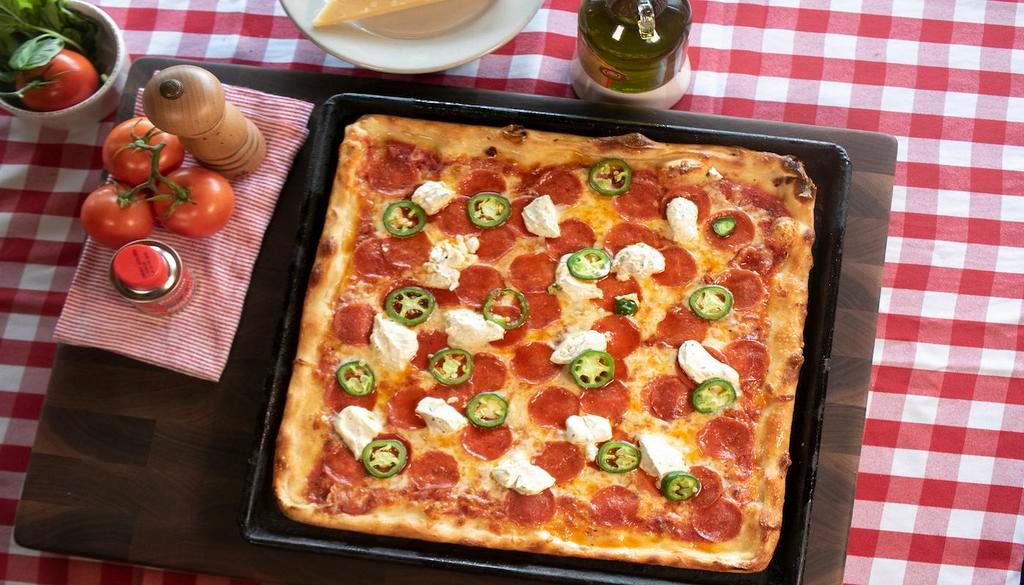 Brooklyn Square Pizzeria · Pizza · Desserts · Italian · Salad
