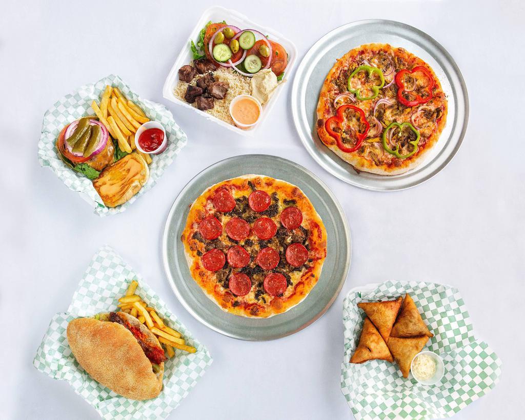 Al Madina Meat Market & Grill · Sandwiches · Pizza · Burgers · Salad