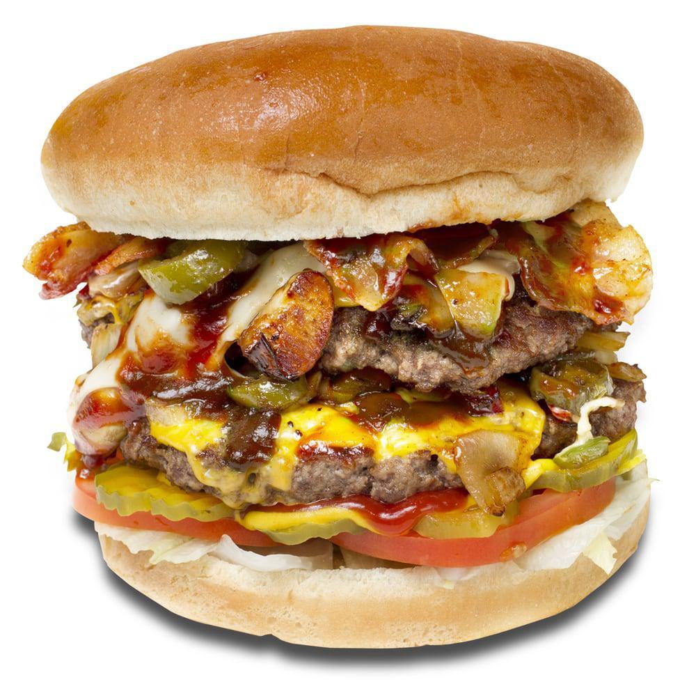Burger Island · Burgers · Sandwiches · Desserts · Salad