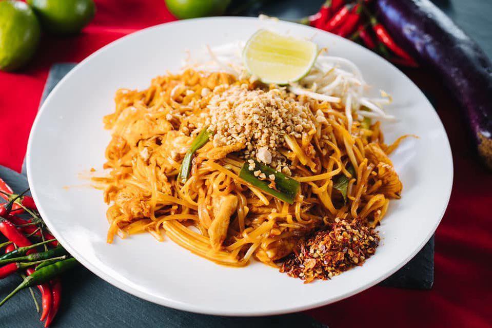 Taste of Thai · Thai · Salad · Noodles · Desserts · Seafood