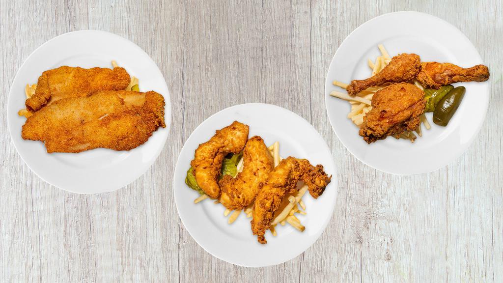 Henderson Chicken · Chicken · Seafood · Desserts · American