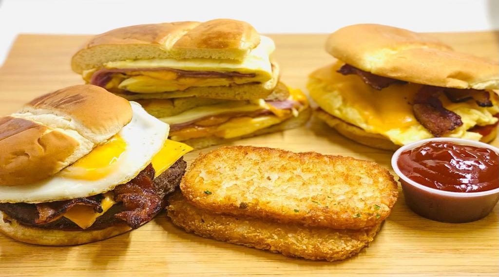 THE EGG SANDWICH · Sandwiches · Breakfast · Desserts