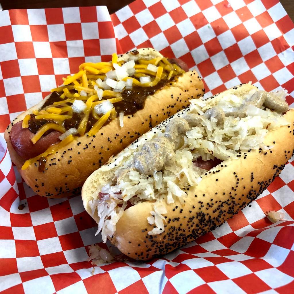 JK Chicago Hot Dogs · American · Sandwiches · Salad