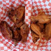 Classic Combo 10 Wings · Large wings! served with French fries and drink.