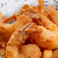 Shrimp & Fries Basket · DEEP FRIED SHRIMP WITH SEASONED FRIES