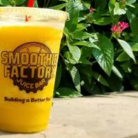 The Mango Smoothie · Mango, coconut, banana, honey. If you would like to add additional boosts at an additional c...