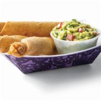 Chicken Flautas -  3 Pack  · (3 chicken flautas and choice of queso, guacamole or sour cream for dipping)