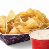Large Chips & Queso Blanco · 