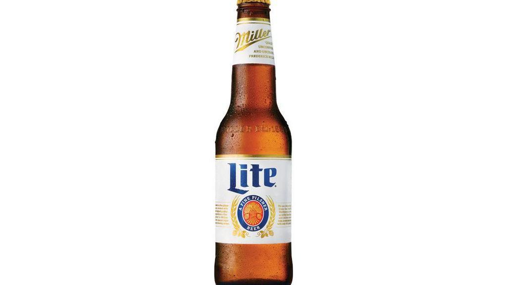 Miller Light - Bottle · *Only available with the purchase of food and valid ID