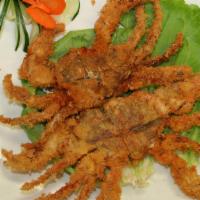 Soft Shell Crab (Appetizer) · Deep-fried soft shell crab.