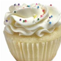 Madagascar Vanilla · A premium cupcake made with high-quality vanilla, topped with vanilla buttercream frosting a...