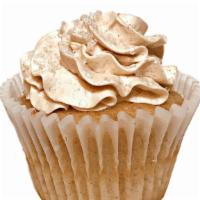 Cinnamon Delight · A heart-warming cinnamon infused cupcake topped with a cream cheese cinnamon buttercream fro...