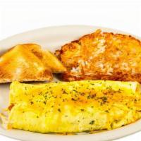 Bacon & Cheese Omelet · 