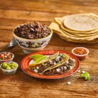 Barbacoa Family Meal · 1LB of authentic beef Barbacoa served with 10 corn tortillas.