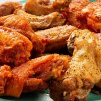 18 Wings · choose your wings and sauce