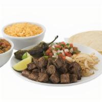 Regio Platter · A Regio Platter with your choice of the following meats: Grilled Beef, Chorizo, Pastor, or B...