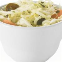 Cabbage With Jalapeños · A mixture of Cabbage with Jalapeños, Carrots, and Herbs.. This salsa is Mild.