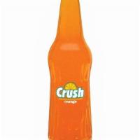 Orange Crush Bottle · A 12oz bottle of Orange Crush.