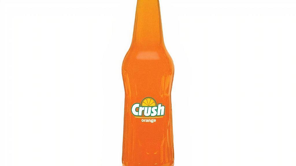 Orange Crush Bottle · A 12oz bottle of Orange Crush.