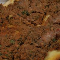 Lahma Ajeen · Meat pie.