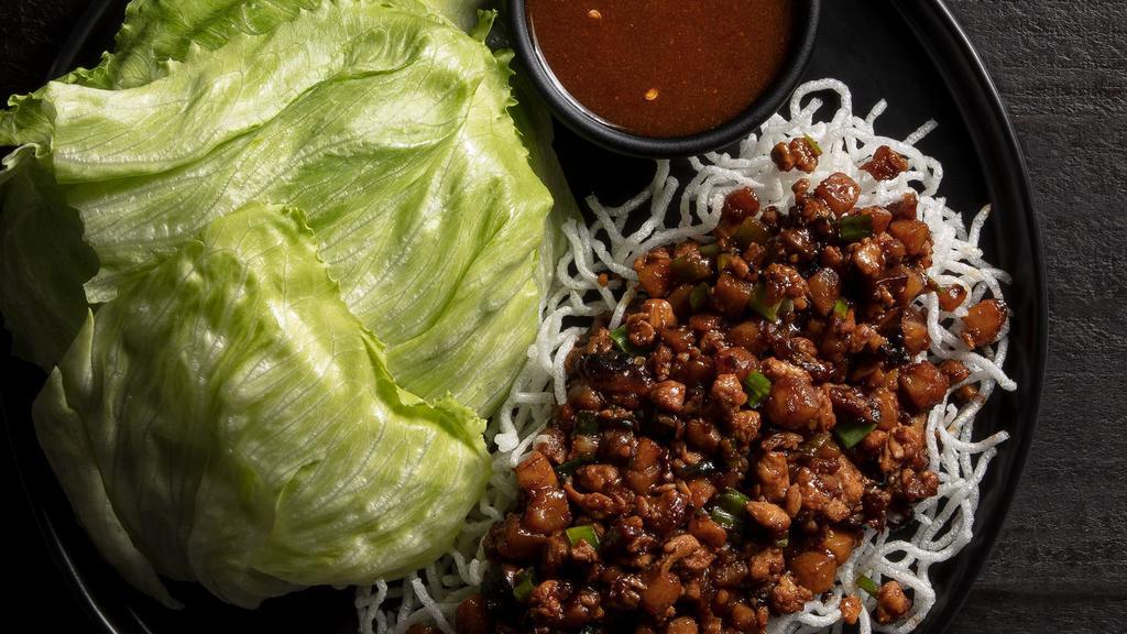 Chang'S Chicken Lettuce Wraps · Platter serves 6-8. A secret family recipe and our signature dish. Enough said. *These items are cooked to order and may be served raw or undercooked. Consuming raw or undercooked meats, poultry, seafood, shellfish or eggs may increase your risk of foodborne illness.