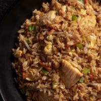 Gf Fried Rice · Platter serves 6-8. Wok-tossed with egg, carrots, bean sprouts, green onion. *These items ar...