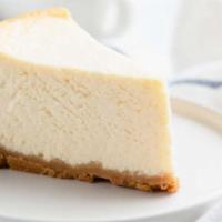 New York Cheesecake · Creamy and smooth, made in New York! 480 cal.