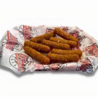 Cheese Sticks · Italian breaded cheese sticks served with ranch on the side.