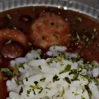 Red Beans & Sausage With Rice   · 