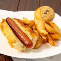 Hot Dog · Includes Fries, Small Drink and Chocolate Chip Cookie