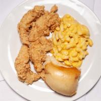 4 Express Tenders® · 4 Express Tenders® with gravy and a biscuit or roll.