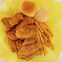 10 Fish Nugget (Combo) · Combo comes with 1 small side & 1 soft drink.