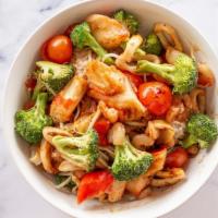 Seafood Delight · Shrimp, crab & calamari stir-fried with water chestnuts, broccoli, tomato, bean sprouts, gar...